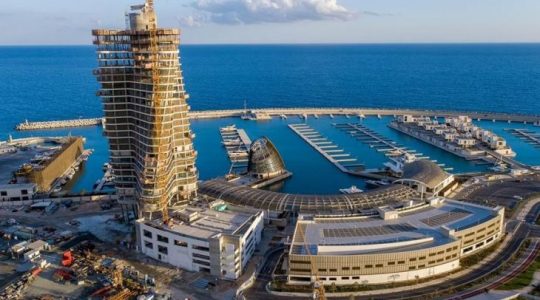 The first twisted tower of Cyprus will be completed in May 2023